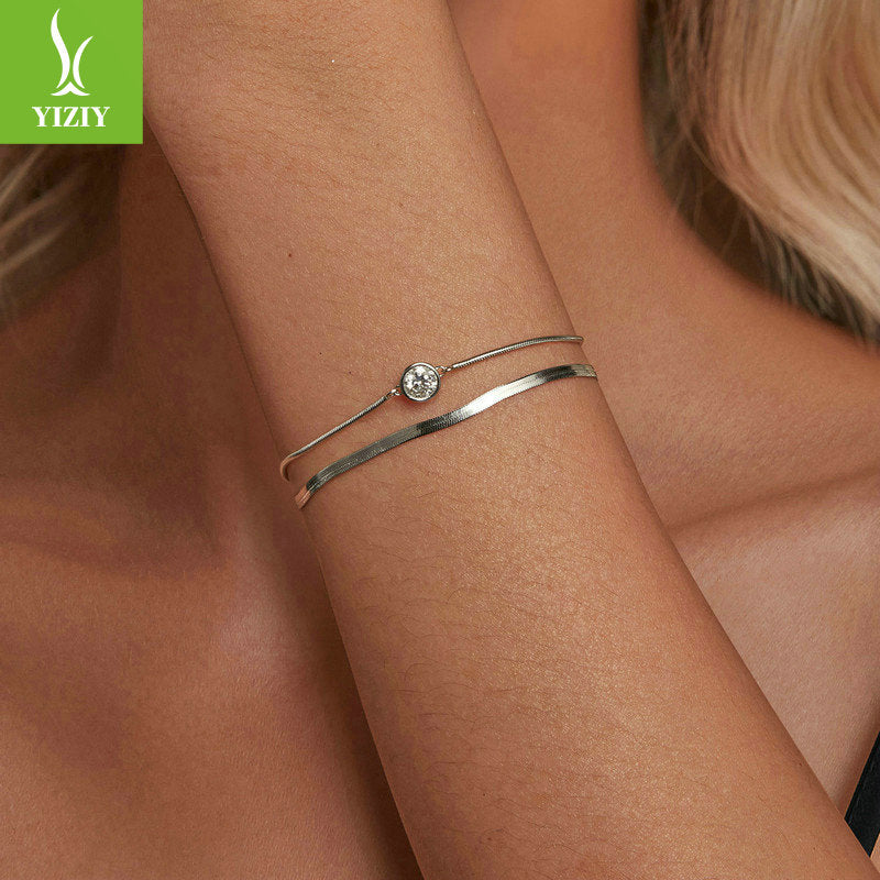 Bracelet "Pure Shine" - Silver